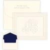embossed+graphics+classic+frame+monogram+foldover+note