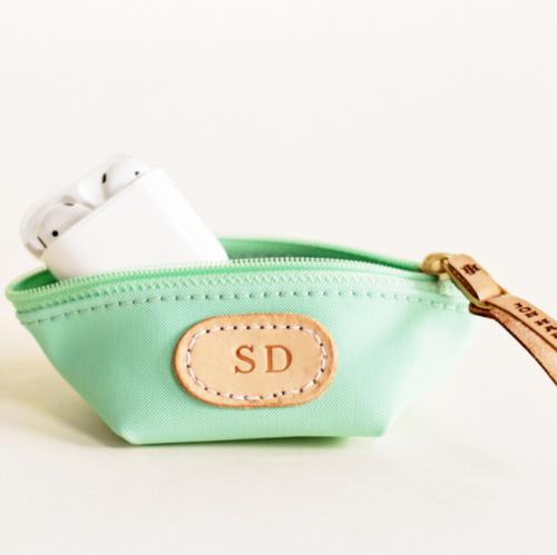 Jon Hart Designs Personalized Air Pod Pouch  Apparel & Accessories > Handbags, Wallets & Cases