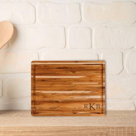 Personalized Modern Home Cutting Board  Home & Garden > Kitchen & Dining > Kitchen Tools & Utensils > Cutting Boards
